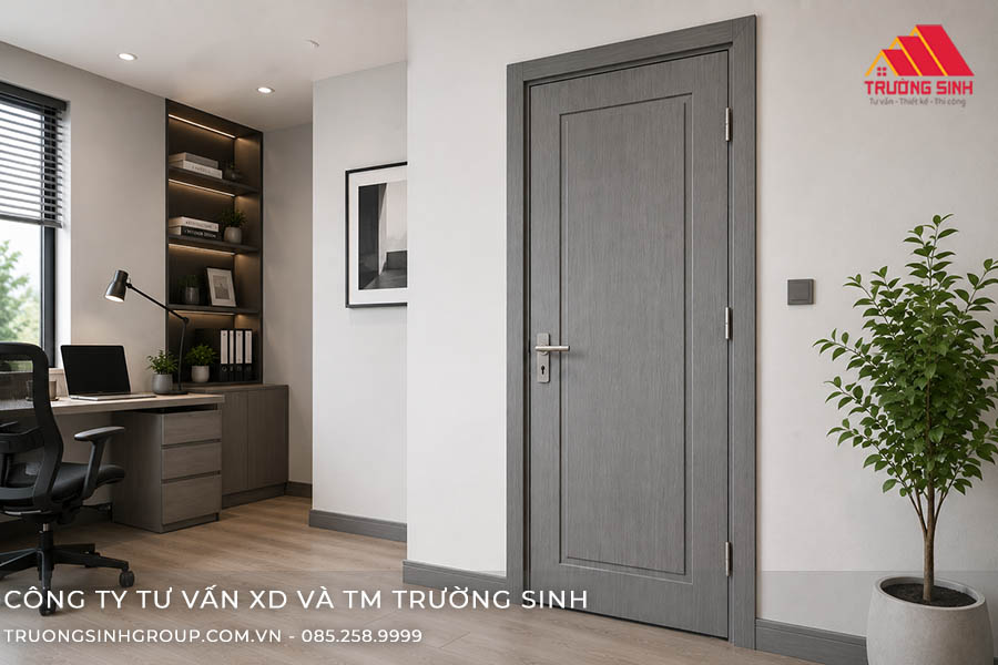 Chọn kiểu dáng, màu sắc và vân gỗ cửa